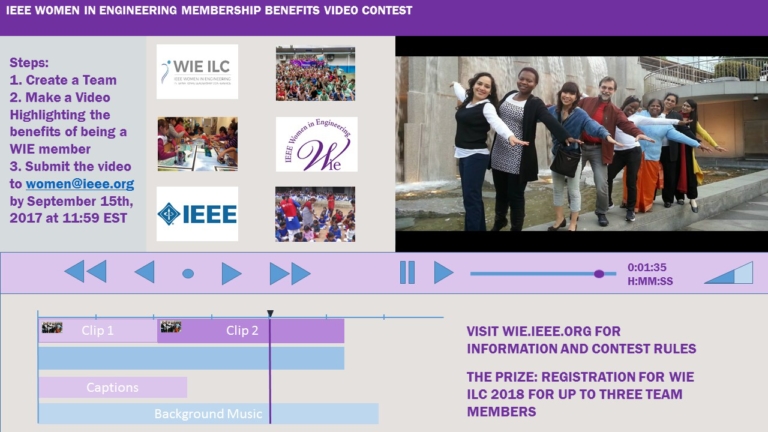 IEEE Women in Engineering Member Benefits Video Contest