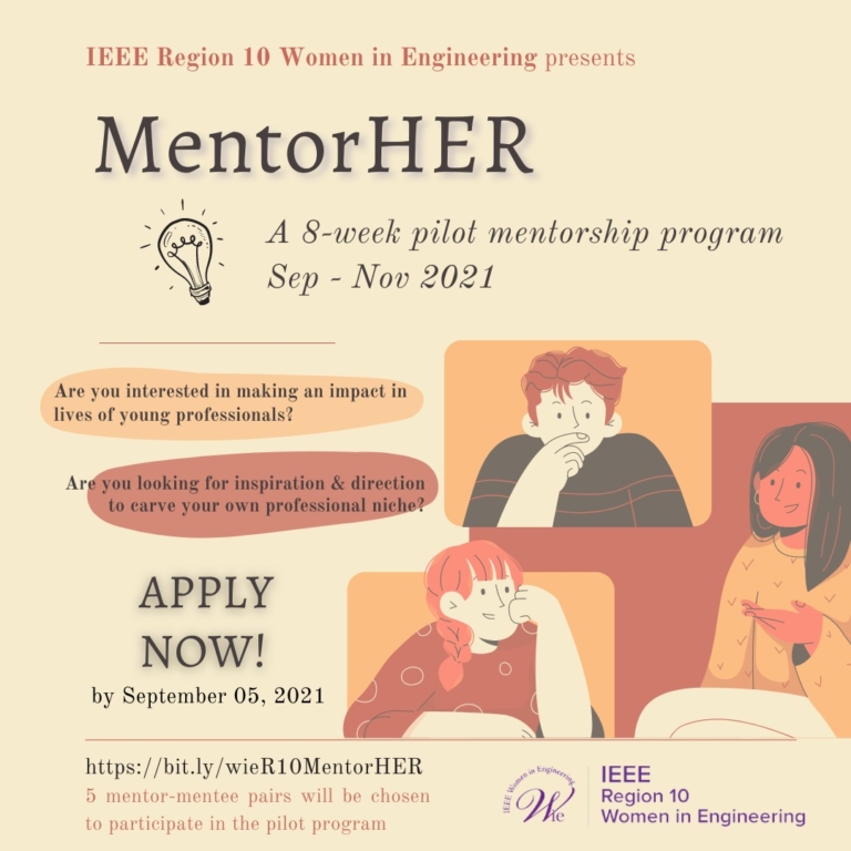 IEEE Region 10 Women in Engineering’s MentorHer