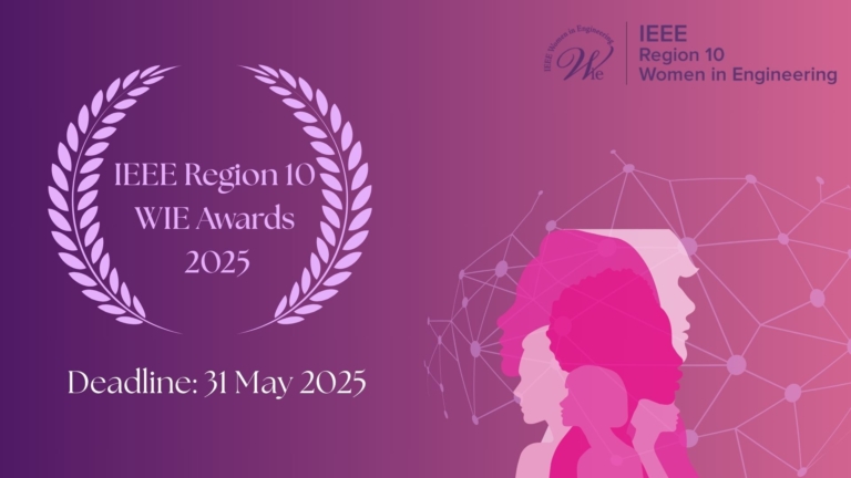 2025 IEEE R10 WIE Outstanding Professional/Student Volunteer Awards: Call for Nominations